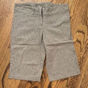 Wet seal pinstrip suit shorts size S